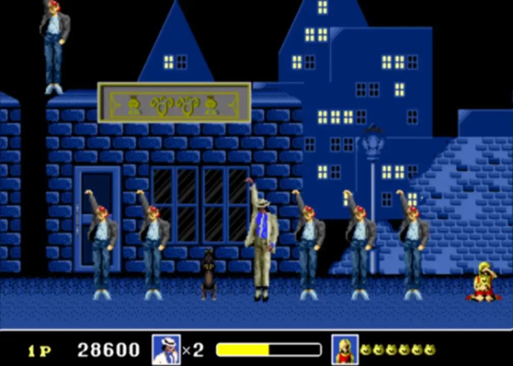 [Stacchetto di fine livello Michael Jackson's Moonwalker SEGA Mega Drive]