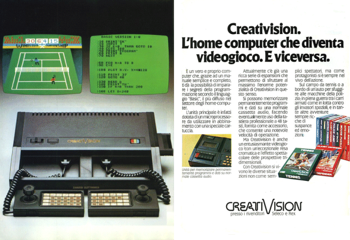 [CreatiVision advertising fonte immagine: retro-gaming.it]