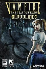 Vampire: The Masquerade - Bloodlines - PC Games - Immagine originale della copertina - The Games Market