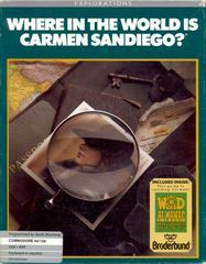 Where in the World Is Carmen Sandiego? - Commodore 64 - Immagine originale della copertina - The Games Market
