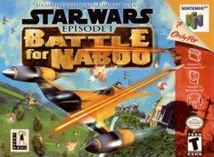 Star Wars: Episode I - Battle for Naboo - Nintendo 64 - Immagine originale della copertina - The Games Market