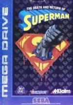 The Death and Return of Superman - PAL Sega Mega Drive - Immagine originale della copertina - The Games Market