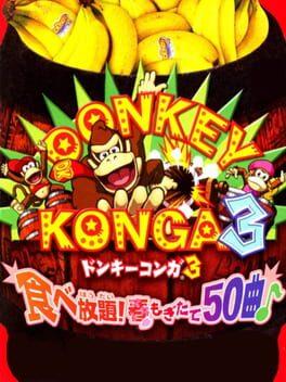 Donkey Konga 3 JP - Copertina ufficiale del gioco disponibile - Gaming marketplace italiano - The Games Market