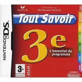Tout Savoir: 3E - Copertina ufficiale del gioco disponibile - Gaming marketplace italiano - The Games Market