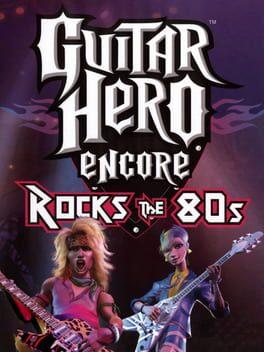 Guitar Hero Encore: Rocks the 80s - Copertina ufficiale del gioco disponibile - Gaming marketplace italiano - The Games Market