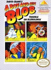 A Boy and His Blob: Trouble on Blobolonia - NES - Copertina