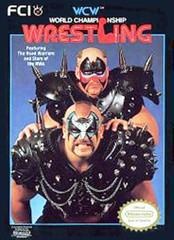 WCW: World Championship Wrestling - NES - Copertina