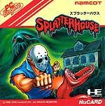 Splatterhouse - JP PC Engine - Copertina
