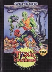 Toxic Crusaders - Sega Genesis - Copertina