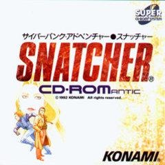 Snatcher - JP PC Engine CD - Copertina