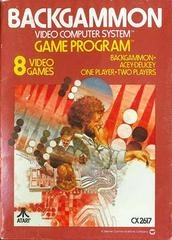 Backgammon - Atari 2600 - Copertina