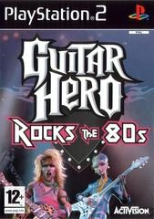Guitar Hero Encore: Rocks the 80s - PAL Playstation 2 - Copertina