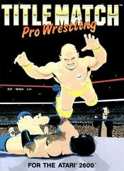 Title Match Pro Wrestling - Atari 2600 - Copertina