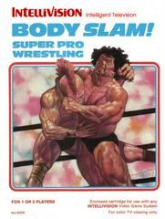 Body Slam! Super Pro Wrestling - Intellivision - Copertina