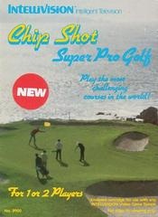 Chip Shot: Super Pro Golf - Intellivision - Copertina