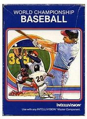 World Championship Baseball - Intellivision - Copertina