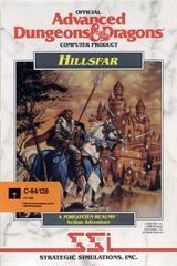 Advanced Dungeons & Dragons: Hillsfar - Commodore 64 - Copertina