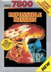 Impossible Mission - Atari 7800 - Copertina