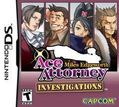 Ace Attorney Investigations: Miles Edgeworth - Nintendo DS - Copertina