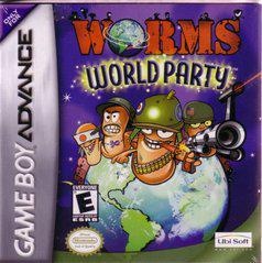 Worms World Party - GameBoy Advance - Copertina