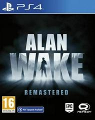 Alan Wake Remastered - PAL Playstation 4 - Copertina
