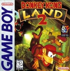Donkey Kong Land 2 - GameBoy - Copertina