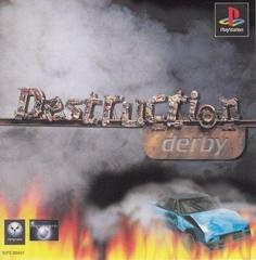 Destruction Derby Raw - JP Playstation - Copertina