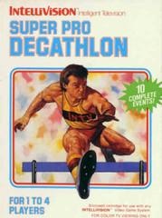 Super Pro Decathlon - Intellivision - Copertina