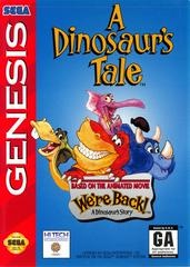 A Dinosaur's Tale - Sega Genesis - Copertina