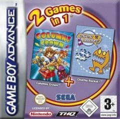 2 Games in 1: Columns Crown + ChuChu Rocket! - PAL GameBoy Advance - Copertina