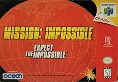 Mission: Impossible - Nintendo 64 - Copertina