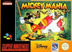 Mickey Mania: The Timeless Adventures of Mickey Mouse - PAL Super Nintendo - Copertina