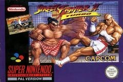 Street Fighter II Turbo - PAL Super Nintendo - Copertina