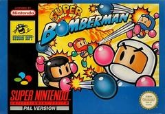 Super Bomberman - PAL Super Nintendo - Copertina
