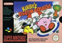 Kirby's Dream Course - PAL Super Nintendo - Copertina