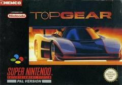 Top Gear - PAL Super Nintendo - Copertina