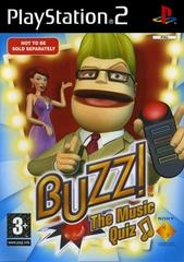 Buzz! The Music Quiz - PAL Playstation 2 - Copertina