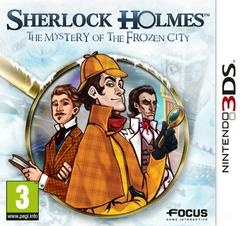 Sherlock Holmes and the Mystery of the Frozen City - PAL Nintendo 3DS - Copertina