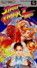 Street Fighter II Turbo: Hyper Fighting - Super Famicom - Copertina