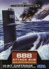 688 Attack Sub - PAL Sega Mega Drive - Copertina