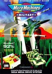 Micro Machines Military - PAL Sega Mega Drive - Copertina