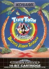 Tiny Toon Adventures: Buster's Hidden Treasure - PAL Sega Mega Drive - Copertina