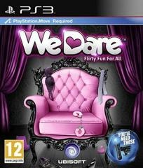We Dare - PAL Playstation 3 - Copertina