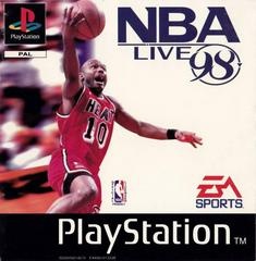 NBA Live 98 - PAL Playstation - Copertina