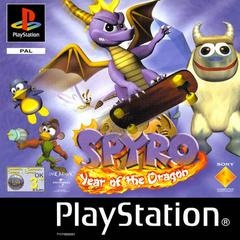 Spyro: Year of the Dragon - PAL Playstation - Copertina