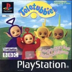 Play with the Teletubbies - PAL Playstation - Copertina
