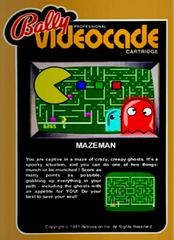 Mazeman - Bally Astrocade - Copertina