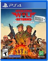 Operation Wolf Returns: First Mission - Playstation 4 - Copertina