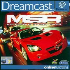 Metropolis Street Racer - PAL Sega Dreamcast - Copertina