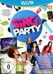 Sing Party - PAL Wii U - Copertina